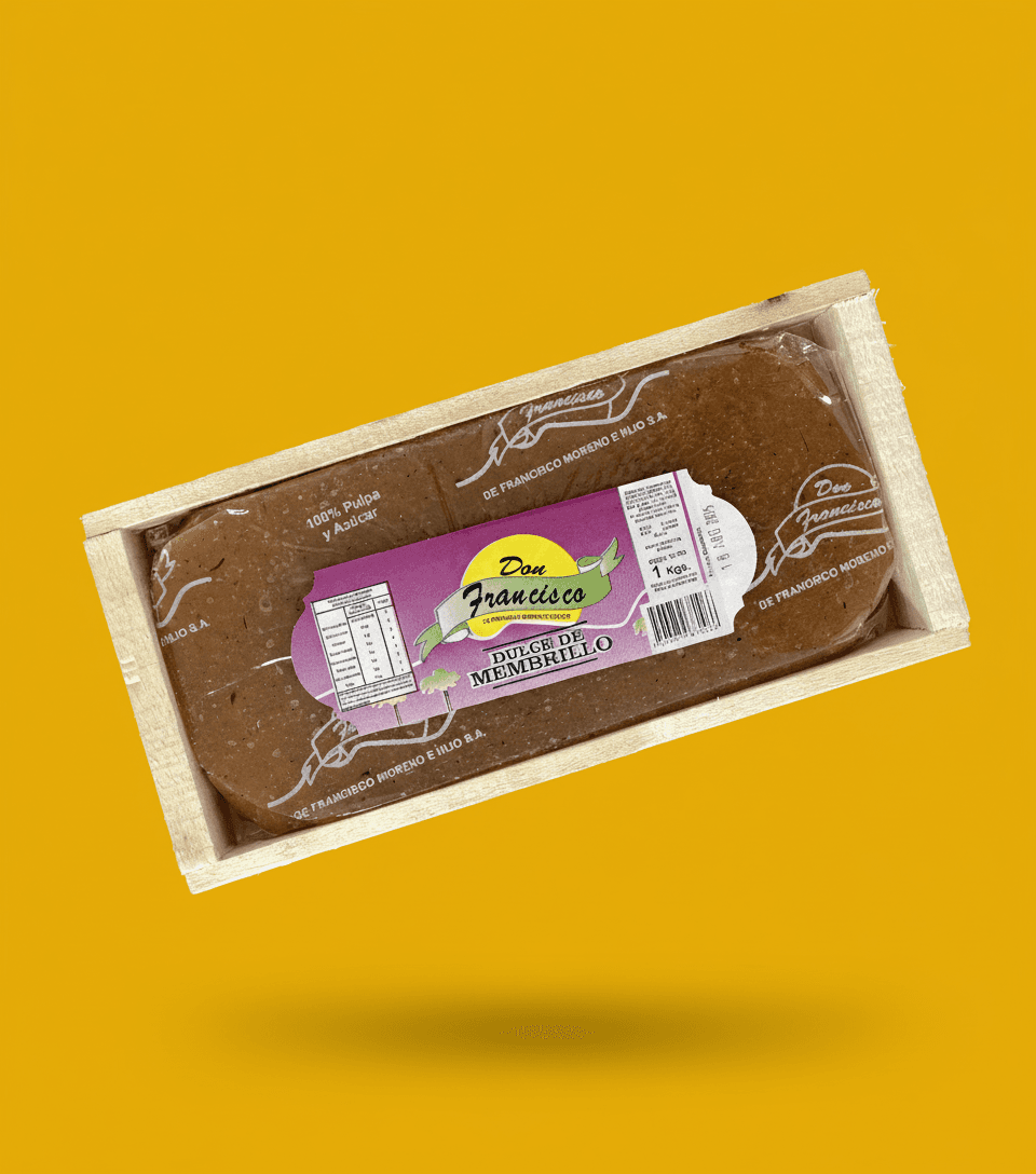 CAJA DULCE DE MEMBRILLO ARTESANAL X1KG